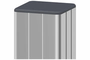 EASY-FENCE ALU-Pfosten, silber 7x7x190cm