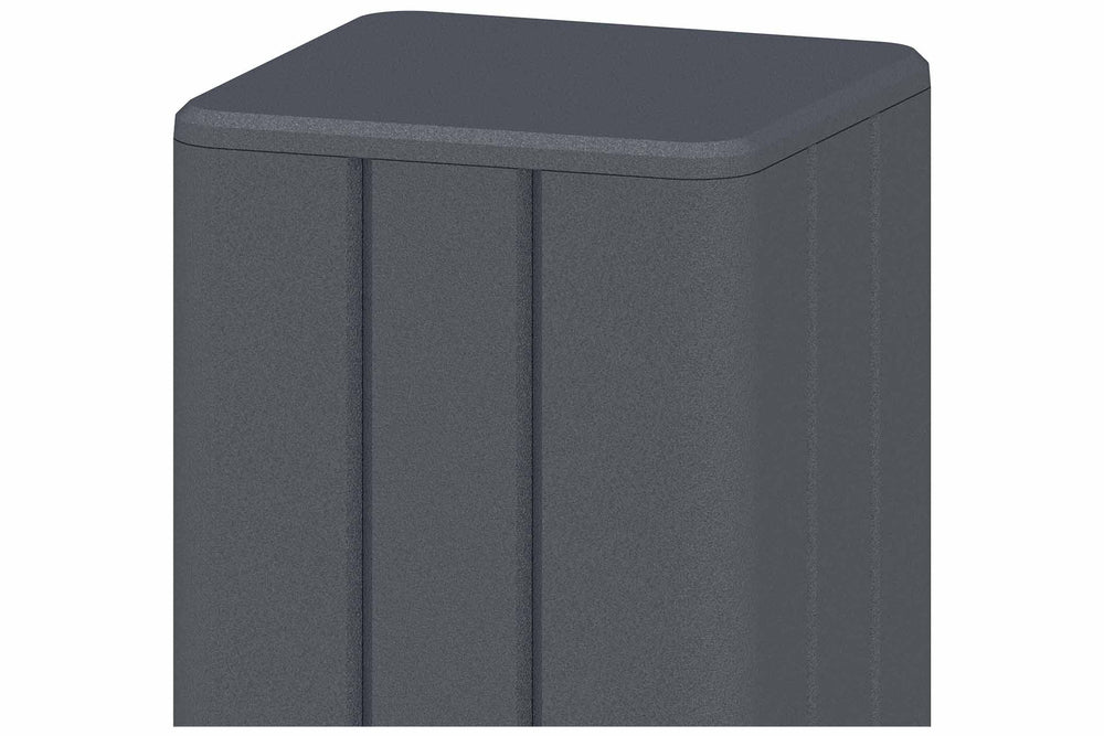 EASY-FENCE ALU-Pfosten, anthrazit 7x7x235cm