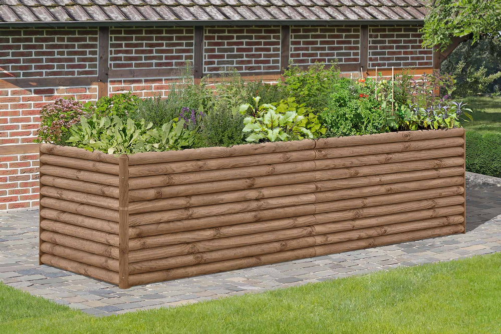 FINJA XXL Hochbeet aus Holz 247 x 87 x 77 cm