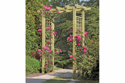 Eingangspergola gerade 160x62x210cm