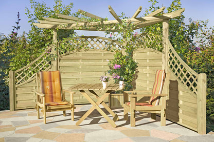Eckpergola 240x240x220cm