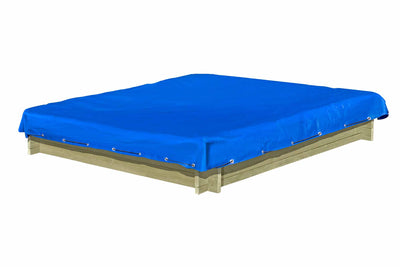 Sandkastenabdeckung 180x180cm, blau