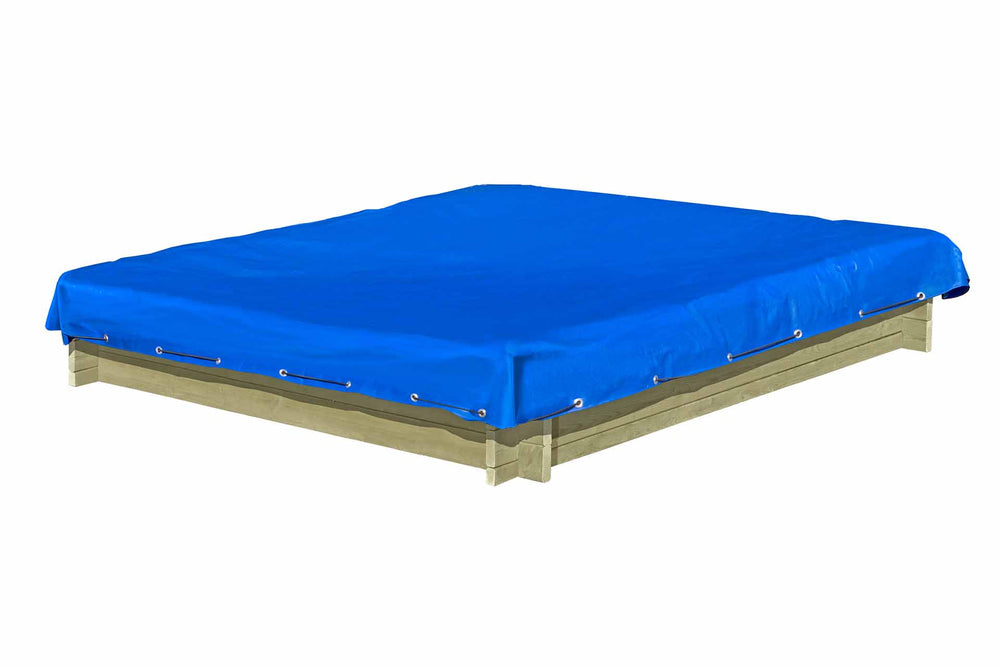 Sandkastenabdeckung 180x180cm, blau