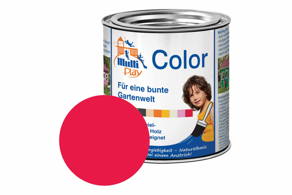 Multi-Play Color (Rot) – Farbe für Spielgeräte 375 ml